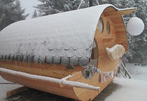 Sauna i bania na stoku Limanowa Ski