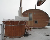 Sauna i bania na stoku Limanowa Ski